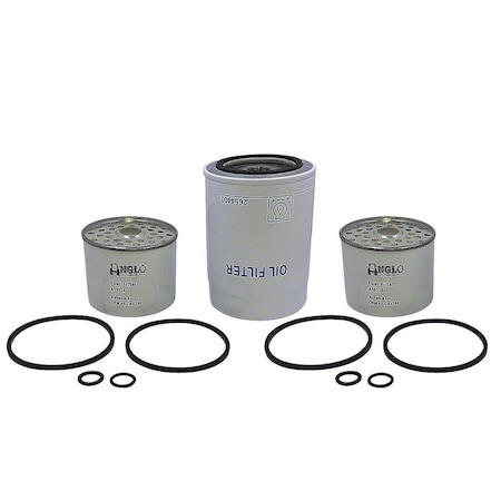 Aftermarket Filter Kit Fits Ford 2000 3 cylinder 2000 4 cylinder 2310 2600 2610 ABC5542-STR